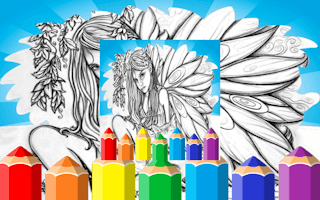 Image Fairy Coloring Pages